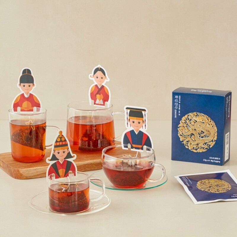 꽃길걷다, 외국인선물, 한국기념품, 주문제작, 바이어선물, 유자차, 캐모마일차, 작두콩차