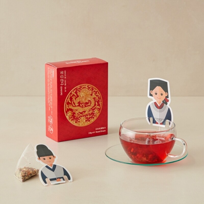 꽃길걷다, 외국인선물, 한국기념품, 주문제작, 바이어선물, 유자차, 캐모마일차, 작두콩차