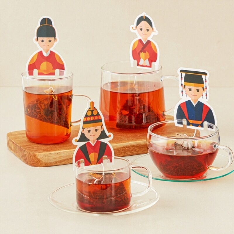 꽃길걷다, 외국인선물, 한국기념품, 주문제작, 바이어선물, 유자차, 캐모마일차, 작두콩차