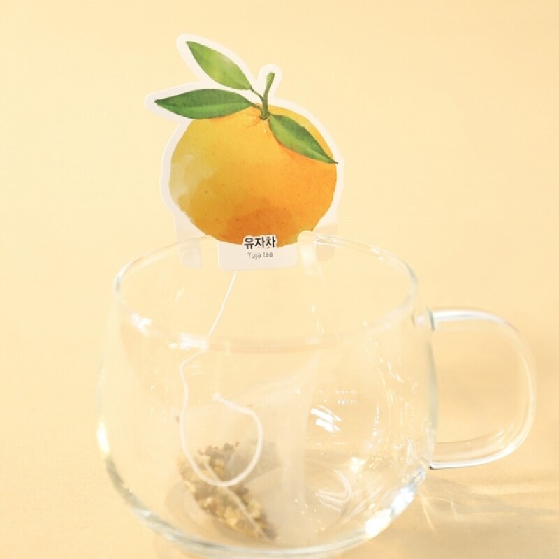 꽃길걷다, 외국인선물, 한국기념품, 주문제작, 바이어선물, 유자차, 캐모마일차, 작두콩차